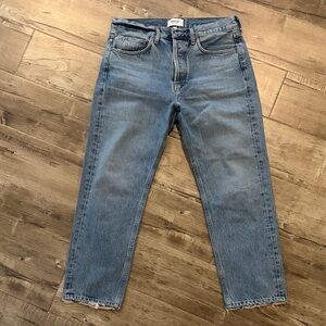 AGOLDE straight leg jeans